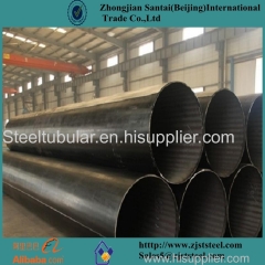 Q235 A106 raw material price Black Iron Steel Pipe for building material