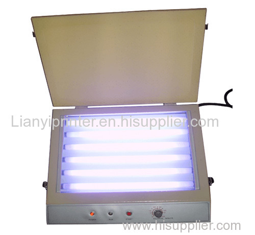 Mini UV exposure machine for pad plate