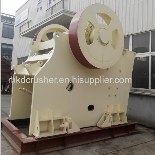 Manual bolts connected no welded jaw crusher for sale