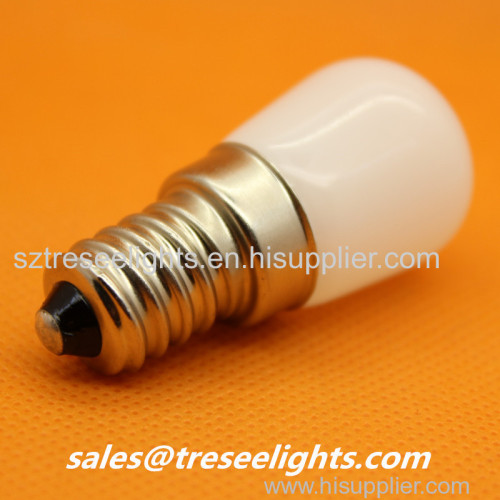 E14 Base Fridge 220V Lamp Bulb for Refrigerator COB 1.5W Plastic Body 6500K