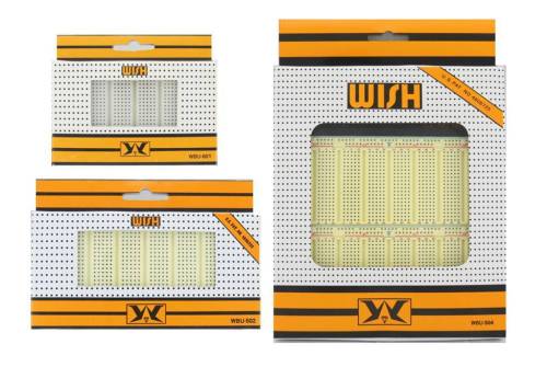 Solderless Breadboard Wishboard (POM - Round Hole)