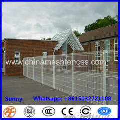 high quality galvanized 3d 2.1x1.53m bending wire mesh panel fencing