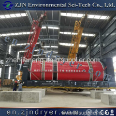 hot air sludge dryer