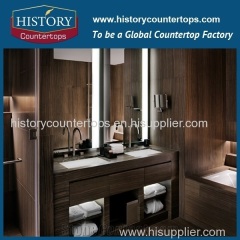 new style black marble for bathroom countertops best quality solid surface vanity tops material for hospitality project