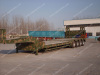 Drop deck trailer 3 axles trailer Extendable low bed trailer