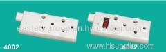 High power SABS South Africa plug strip design power extension socket
