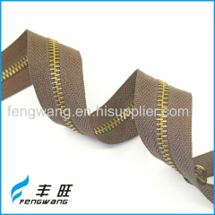 Eco-friendly metal zipper for wholesale