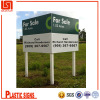 low price real estate sign with high durable period outdoor use