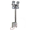 vertical mount 4.2m pneumatic telescopic mast lighting tower 4x500W Halogen lamps