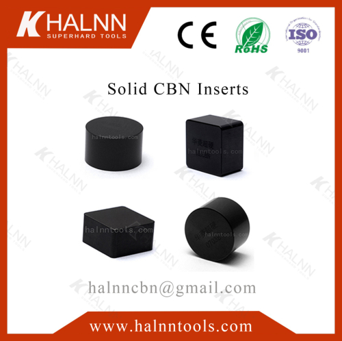 Turning rolls with Halnn CBN Inserts