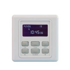 Electronic Timer switch with daily Multiple period 20 timing periods memory function and password protection