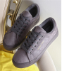 Suede lace lady casual shoes