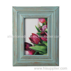 Vintage Inspired Distressed Picture Frame