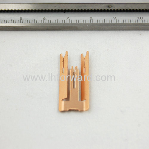 Customized precision bronze brass metal stamping contact