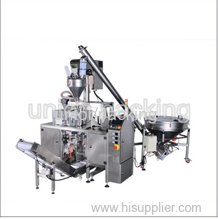 Miniweigh SAF Auger Filler+Mini Doypack Machine Packing Line