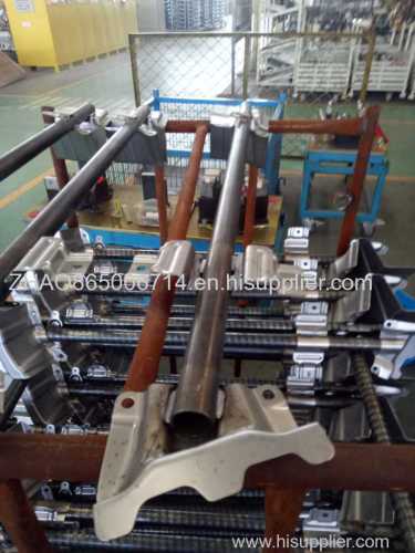 Anticollision steel tube used in automobile door