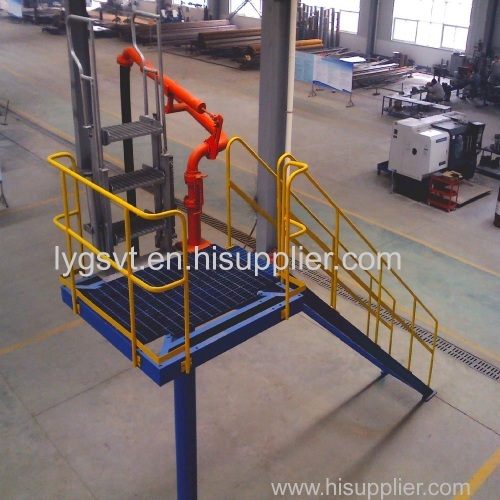 truck railcar loading arm