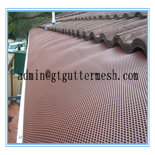 expanded metal mesh for gutter guard