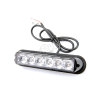 6&quot; 6W LED strobe emergency light