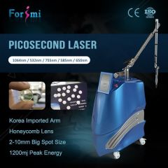 Honeycomb lens more safe and effective 755nm PicoSecond Laser picosecond laser for sale