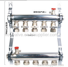 STAINLESS STEEL MANIFOLD FOR FLOOR HEATING