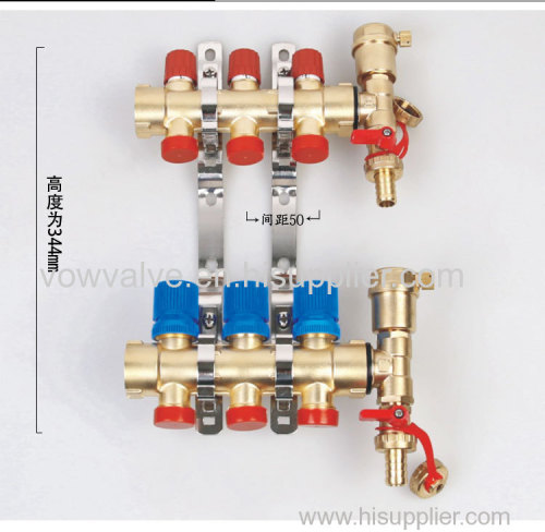 brass manifold for water system