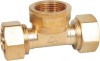 brass compression fitting for water system
