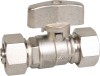 brass valve compression fitting for water system