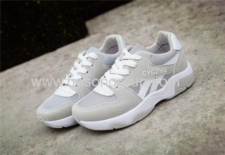 Fashion lace casual sports shoes