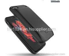 Backup power bank external charger cover case portable battery case for iphone 7 7 plus