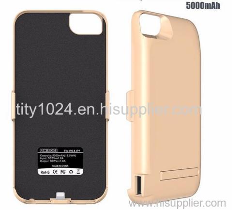best selling products in America external charger cover case portable battery case for iPhone 6/6S/7