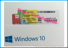 Never block Online activation oem key for windows 7 10 pro coa sticker label