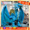 Shopping Mall Animated Artificial life size animatronic dragon statues for sale