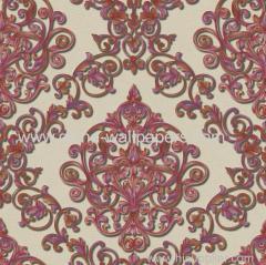 pvc wallpapers with DAMASK