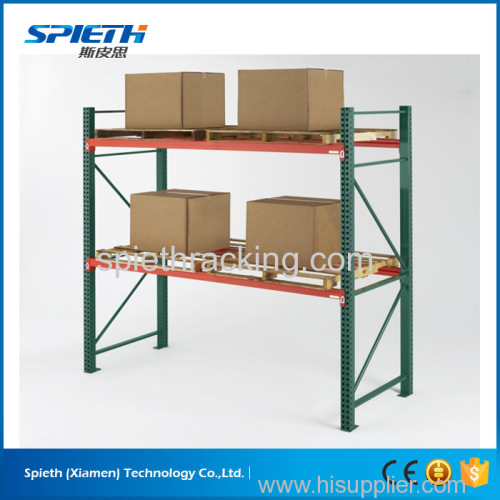 Teardrop pallet rack for heavy duty warehouse