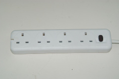 UK type Power Strip with LED indicator