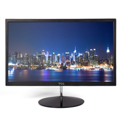 TCL 21.5'' black slim fashion computer monitor lcd display