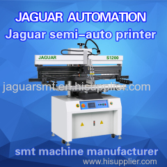 JAGUAR Semi-auto solder paste printer for LED production