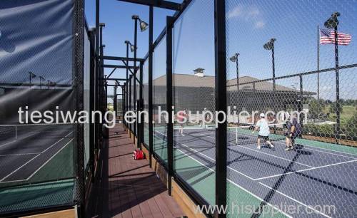 Paddle Tennis and Platform Tennis Fencing Hexagonal Wire Mesh