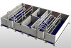 Best Sale Double Farrowing Crates For Pigs With PVC fence panel
