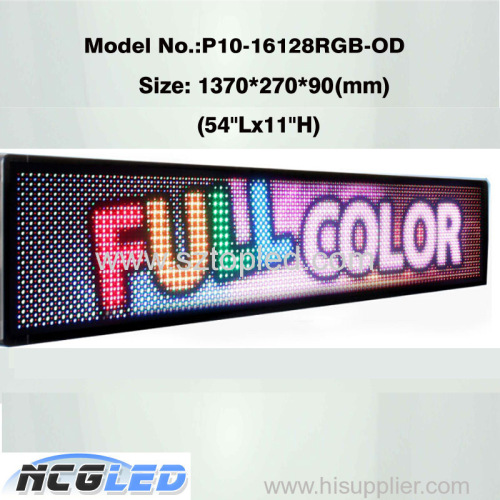 Outdoor Big Advertising Display Full Color P10 LED Module