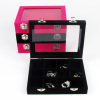 Jewelry Collection Bracelet Necklace Ring Earring Display Box Jewellery Case