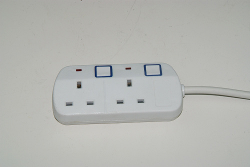 2 Overload-Protection UK Extension socket Electrical power Socket With SASO