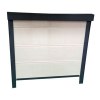 Sliding manual operation wind proof window rolling blinds