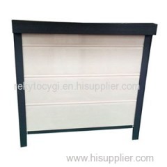 Sliding manual operation wind proof window rolling blinds