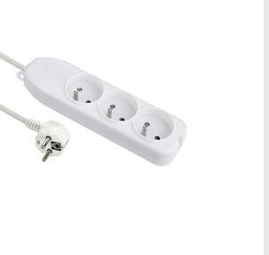 High quality french socket 3 Way 1.5m