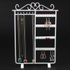 Metal Jewelry Display Necklace Earring Stand Rack Jewellery Holder For Panel