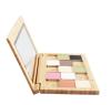 Free combination bamboo eye shadow box and color palette
