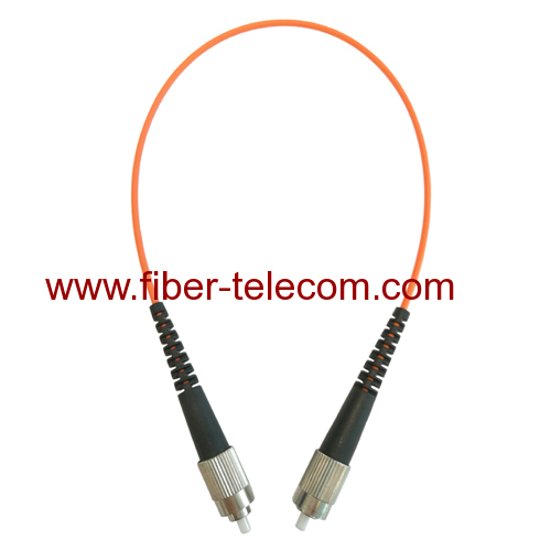 FC to FC MM Simplex Fiber Optic Patch Cord 1M