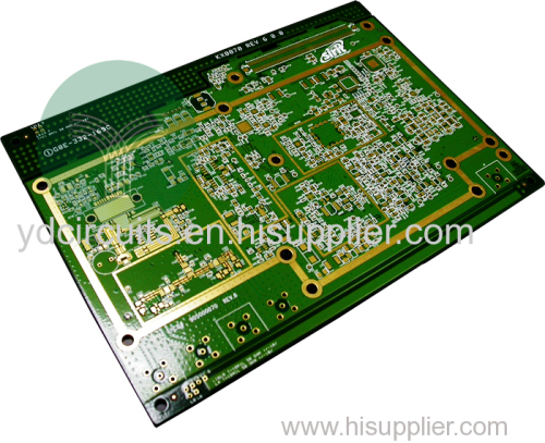 8 layer BGA blank circuit board pcb factory with cheap price high quality control